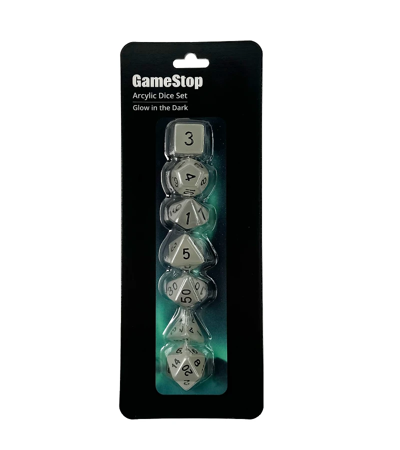 GameStop Acrylic Dice Set