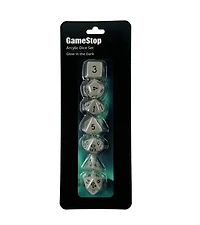 GameStop Acrylic Dice Set