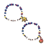 Nickelodeon Spongebob Squarepants Spongebob and Patrick Beaded Best Friends Bracelets Set