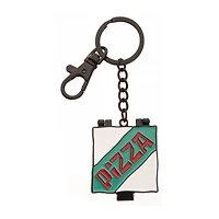 SpongeBob Squarepants Krusty Krab Pizza Hinged Keychain GameStop Exclusive
