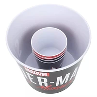 Marvel Spiderman 5-Piece Reusable Popcorn Bucket Set