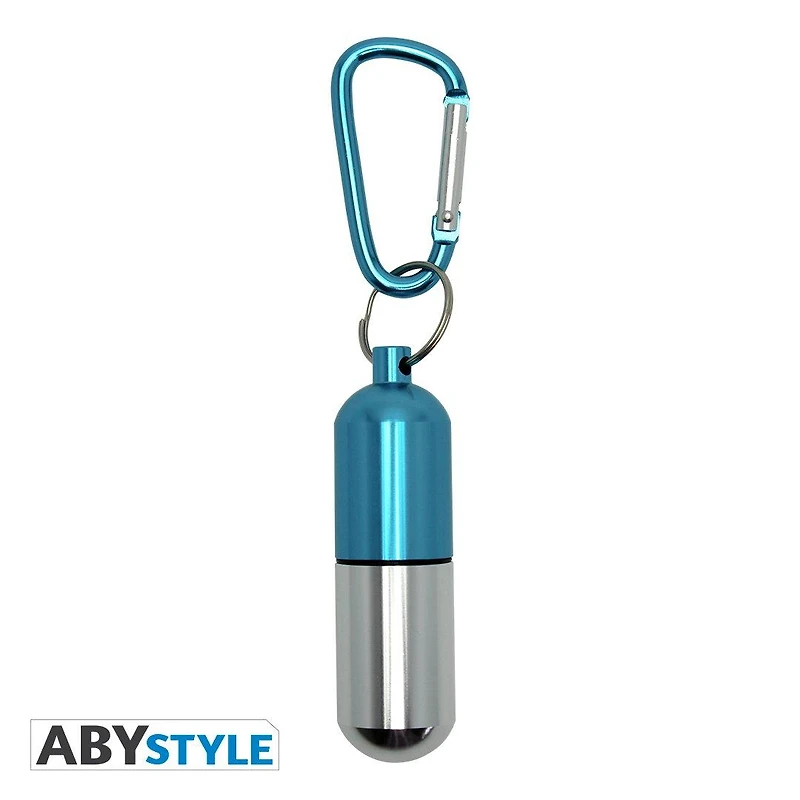 ABYstyle Dragon Ball Z Blue Capsule Corp. Replica Keychain