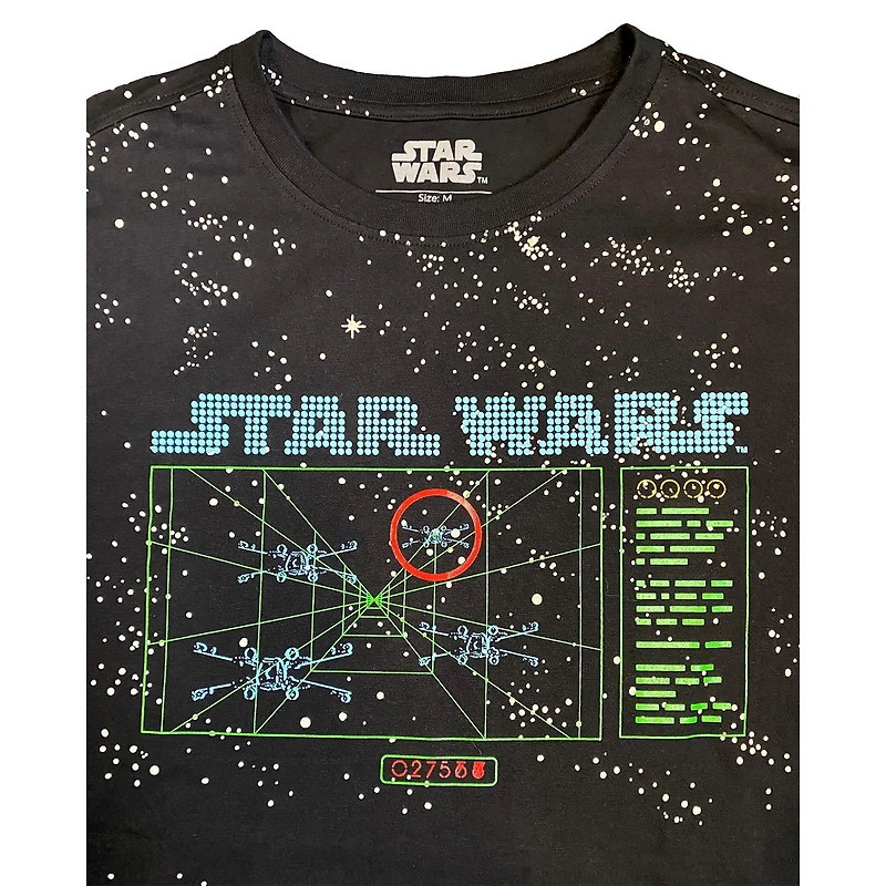 Star Wars Retro Unisex Short Sleeve Graphic T-Shirt GameStop Exclusive