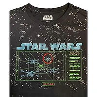 Star Wars Retro Unisex Short Sleeve Graphic T-Shirt GameStop Exclusive