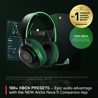 SteelSeries Arctis Nova 5X Wireless Headset Black