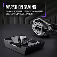 RIG 900 MAX HX Dual Wireless Gaming Headset for Xbox Series X/S, PC, PlayStation 4/5, and Switch