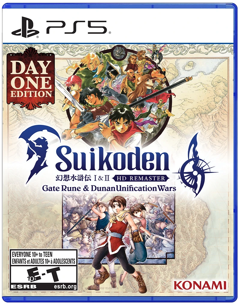 SUIKODEN I and II HD REMASTER