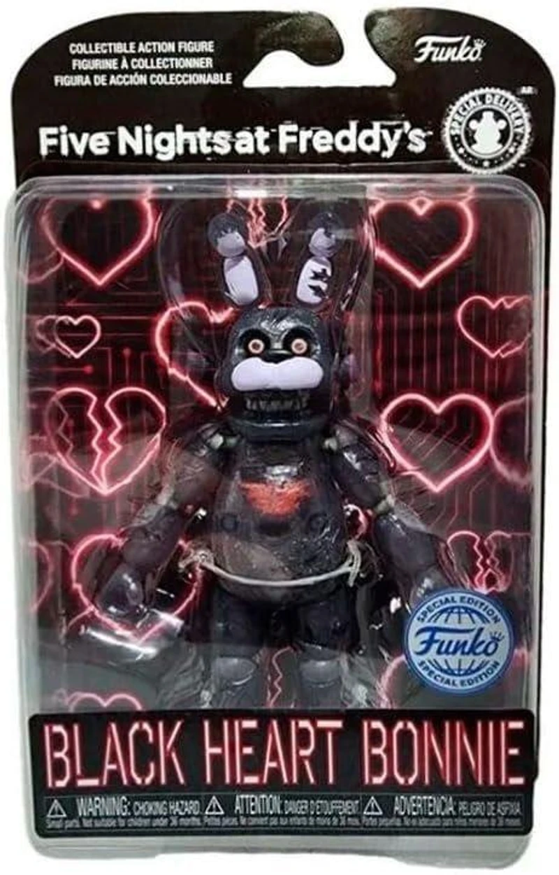 Funko Five Nights at Freddy's Black Heart Bonnie (Glow in The Dark) 6-in Action Figure