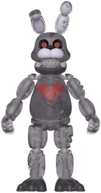 Funko Five Nights at Freddy's Black Heart Bonnie (Glow in The Dark) 6-in Action Figure