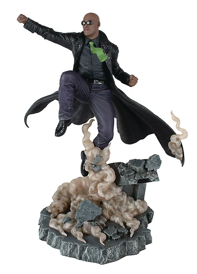 Diamond Comics The Matrix Gallery DLX Morpheus PVC 12-In Statue