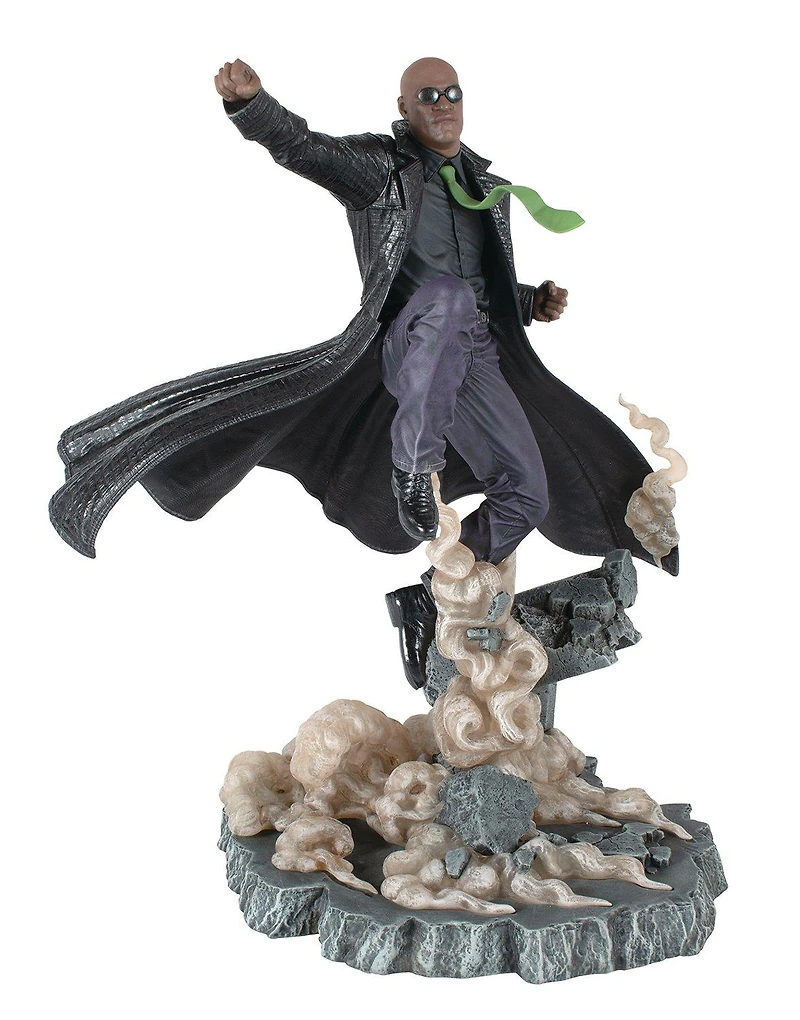 Diamond Comics The Matrix Gallery DLX Morpheus PVC 12-In Statue