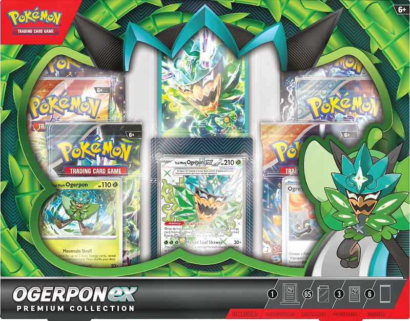 Pokemon Trading Card Game: Ogerpon ex Premium Collection