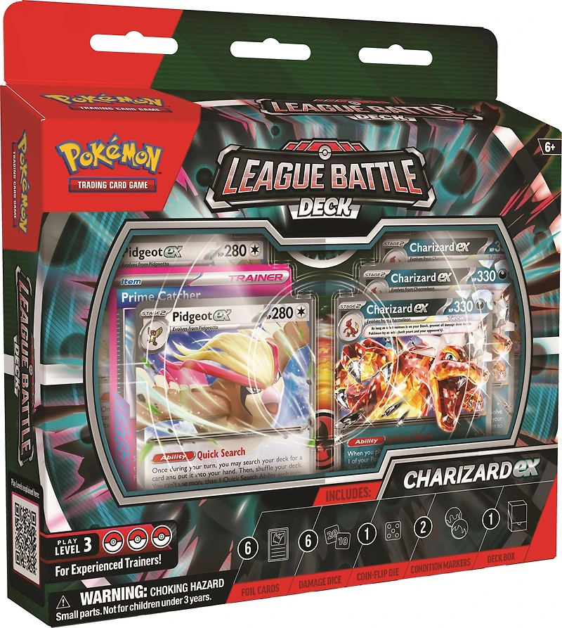 Pokemon Trading Card Game Charizard ex League Battle Deck