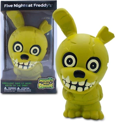 Five Nights at Freddy's Mighty Mega Squishme Glow in the Dark Springtrap
