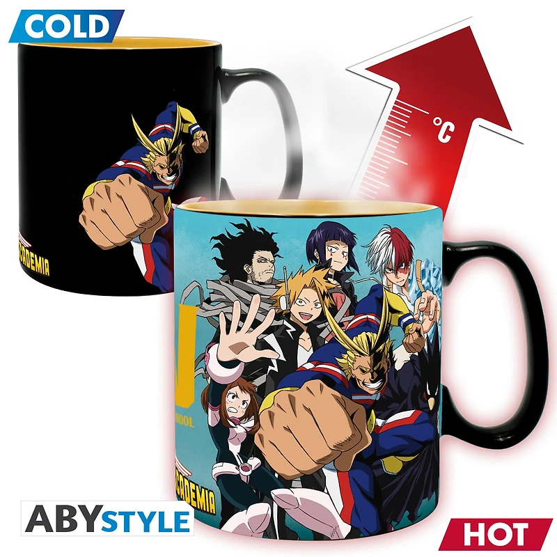 ABYstyle My Hero Academia Heat Change 16oz Mug