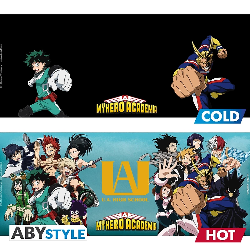 ABYstyle My Hero Academia Heat Change 16oz Mug