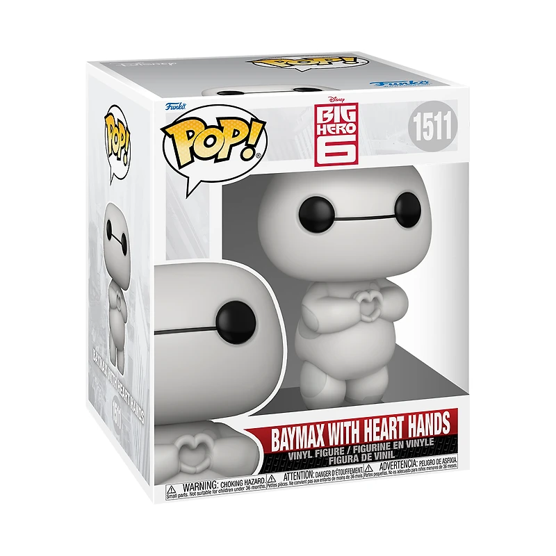 Funko POP! Super: Big Hero 6 Baymax (Heart Hands) 6-in Vinyl Figure