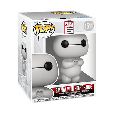 Funko POP! Super: Big Hero 6 Baymax (Heart Hands) 6-in Vinyl Figure