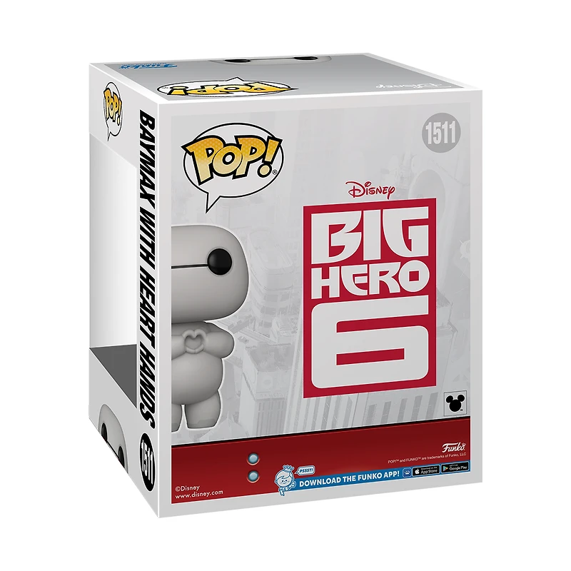 Funko POP! Super: Big Hero 6 Baymax (Heart Hands) 6-in Vinyl Figure