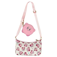 Kirby Toss Pattern Shoulder Bag with Detachable Coin Purse