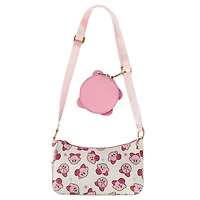 Kirby Toss Pattern Shoulder Bag with Detachable Coin Purse