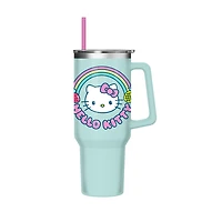 Sanrio Hello Kitty Fruit Rainbow 40oz Stainless Steel Tumbler with Handle