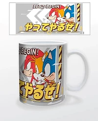Sonic The Hedgehog Let's Begin 11oz Mug
