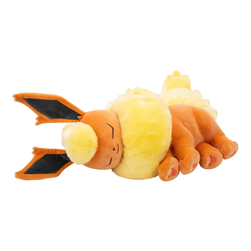 Jazwares Pokemon Flareon 18-in Sleeping Plush