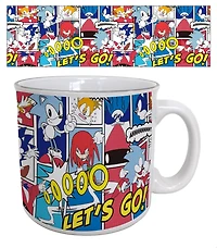 Sonic the Hedgehog Sonic Comic Panel 20oz Mug