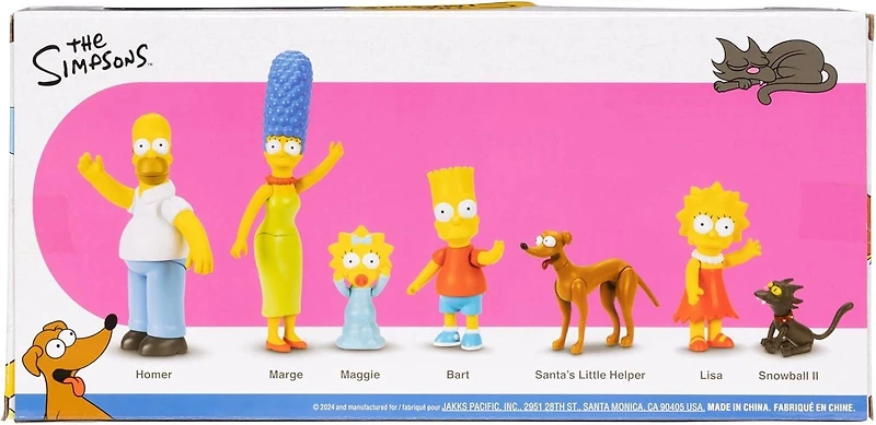 Jakks Pacific The Simpsons 2.5-in Scaled Multipack Figure Set