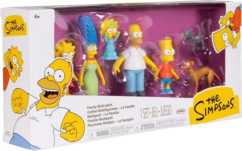 Jakks Pacific The Simpsons 2.5-in Scaled Multipack Figure Set