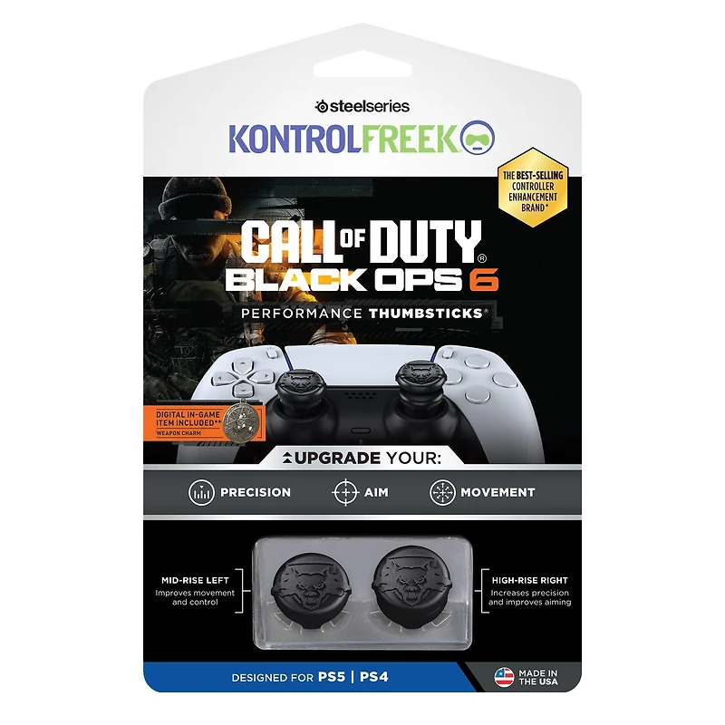 Kontrol Freek Performance Thumbsticks for PlayStation 5 and PlayStation 4 - Call of Duty Black Ops 6