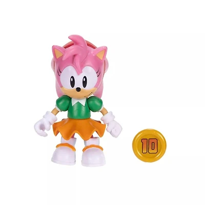 Jakks Pacific Sonic the Hedgehog Classic Amy with Super Ring 4-in Action Figure