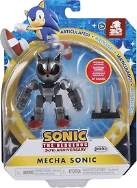 Sonic The Hedgehog Mecha Sonic (30th Anniversary) 4-in Figure