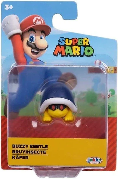 Jakks Pacific Super Mario Buzzy Beetle 2.5-in Action Figure