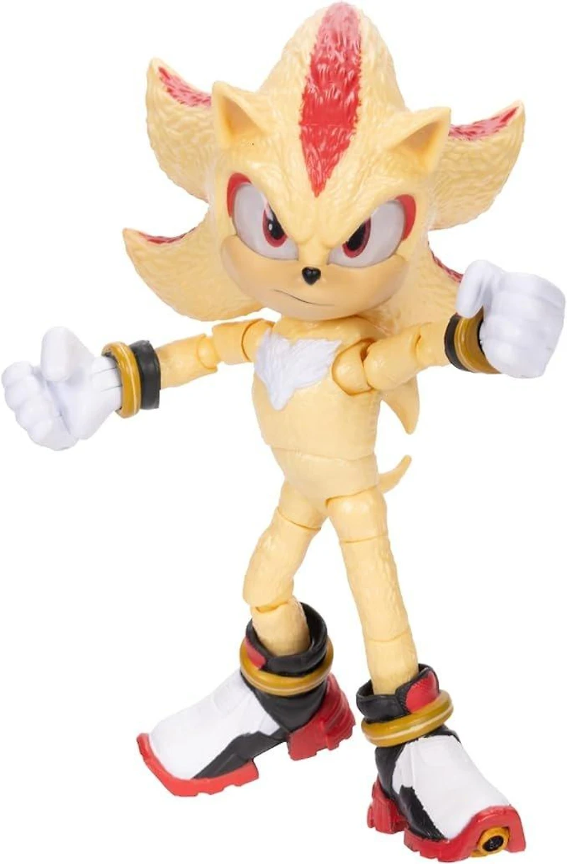 Jakks Pacific Sonic the Hedgehog 3 Super Shadow 5-in Action Figure
