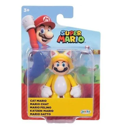 Jakks Pacific Super Mario Cat Mario 2.5-in Action Figure