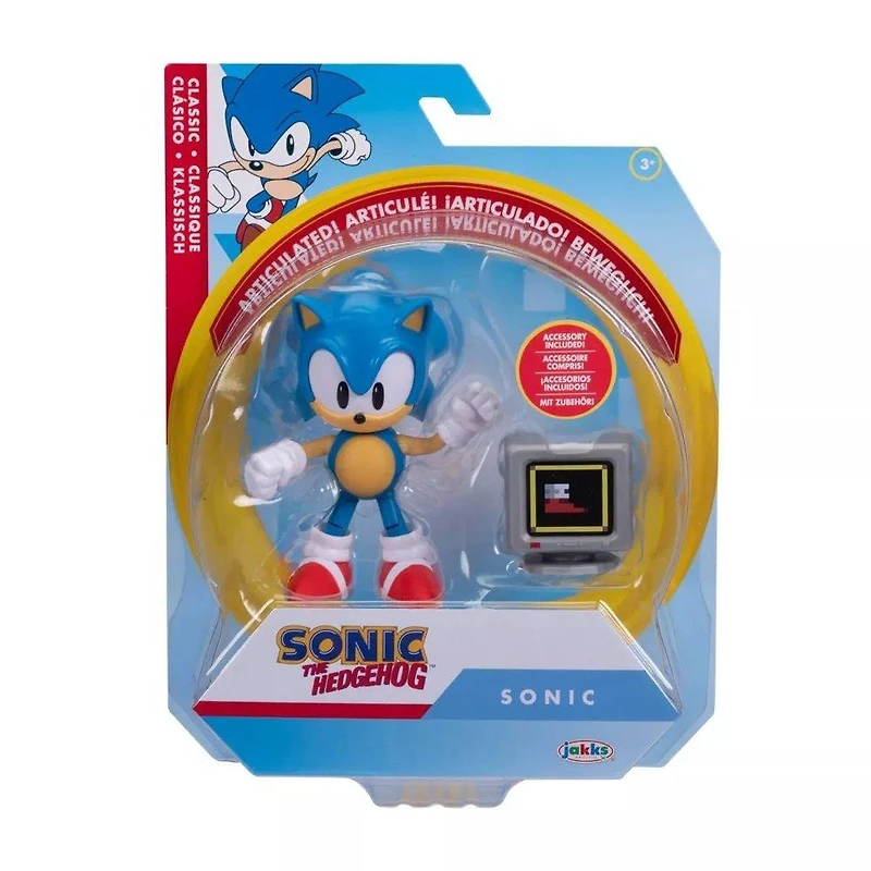 Jakks Pacific Sonic The Hedgehog Sonic (Classic) 4-in Figure