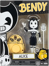 Jakks Pacific Bendy and the Ink Machine Alice 5-in Action Figure with Microphone and Projector