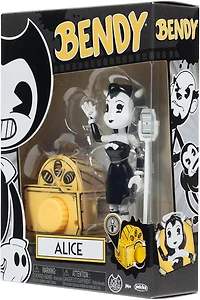Jakks Pacific Bendy and the Ink Machine Alice 5-in Action Figure with Microphone and Projector