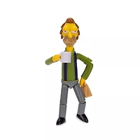 Jakks Pacific The Simpsons Lenny Leonard (with Lunch Bag and Carl Mug) 5-in Figure