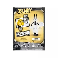 Jakks Pacific Bendy and the Ink Machine Boris 5-in Action Figure with Picnic Basket and Projector