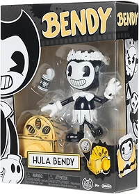 Jakks Pacific Bendy and the Ink Machine Hula Bendy 5-in Action Figure with Bacon Soup Can and Projector