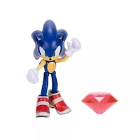 Jakks Pacific Sonic the Hedgehog with Red Chaos Emerald 4-in Action Figure