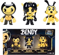 Jakks Pacific Bendy and the Ink Machine 2.5-in Action Figure Set 3-Pack