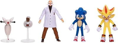 Jakks Pacific Sonic the Hedgehog 3 Movie 2.5in Figure Multipack Set