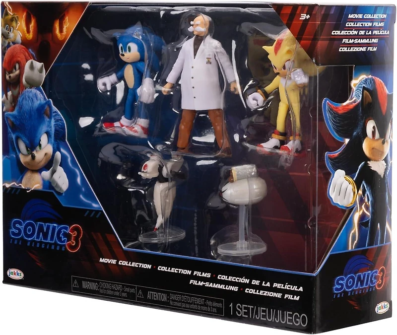 Jakks Pacific Sonic the Hedgehog 3 Movie 2.5in Figure Multipack Set