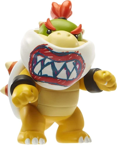 Jakks Pacific Super Mario Bowser Jr. with Mask 2.5-in Action Figure