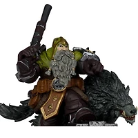 McFarlane Toys World of Warcraft Dwarf Hunter: Beast Master/Marksman 1:12 Scale Figure