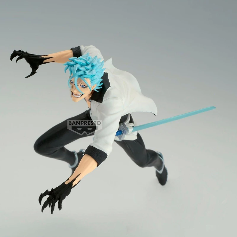 Banpresto Bleach Vibration Stars Grimmjow Jaegerjaques 6.7-in Statue